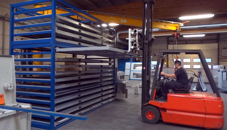 Stockage matière